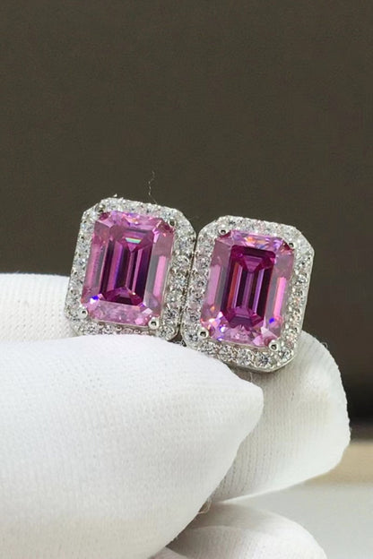 Shiny and Elegant 2 Carat Moissanite Stud Earrings-Nordavory