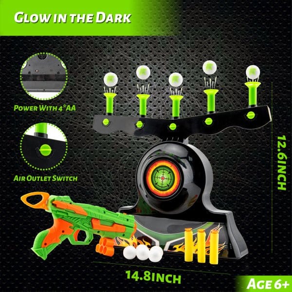 Shooting Targets for Nerf Gun Shooting Game Floating Ball Practice Toy Toys nordavory