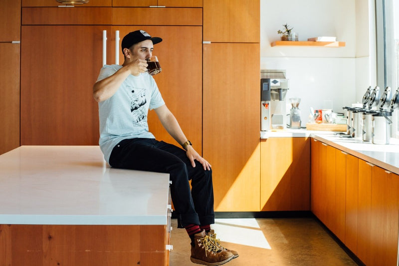 Slope Tee - Ice Blue - Nordavory