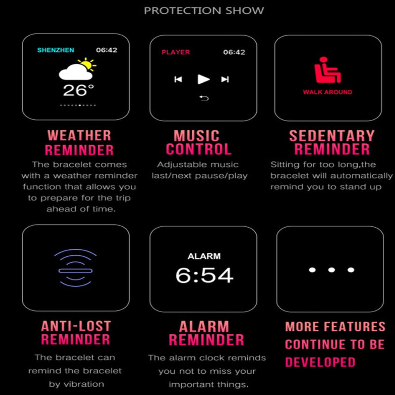 Smart Fit Total Wellness And Sports Activity Watch - Nordavory
