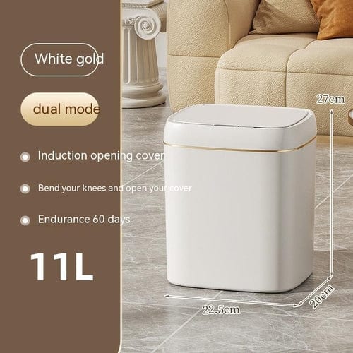 Smart Trash Can With Lid For Bedroom And Living Room Kitchen Storage Home & Garden nordavory