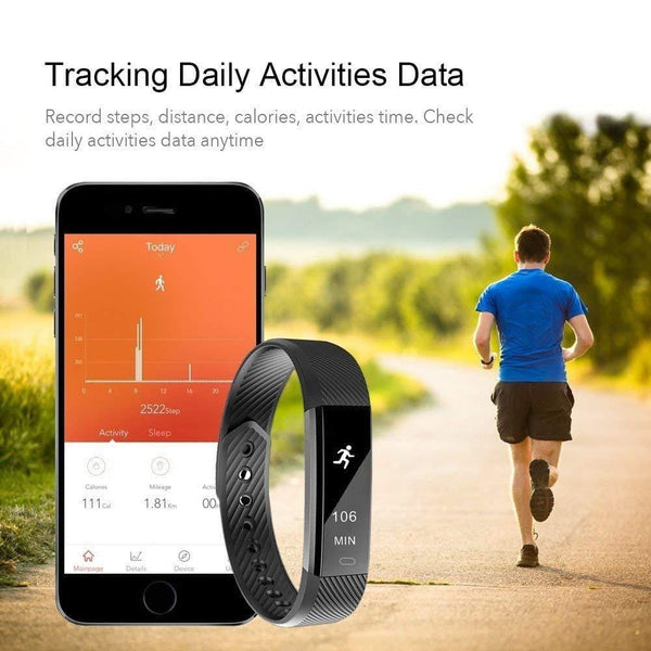 SmartFit Slim Activity Tracker And Monitor Smart Watch With FREE Extra - Nordavory