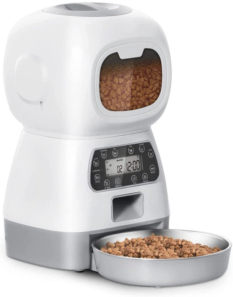 Smartpaws Remote - Controlled Pet Feeder: Automatic Food Dispenser With - Nordavory