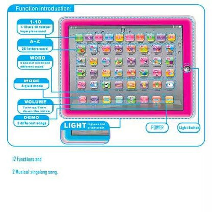 So Smart Toy Pad with 12 Features – Educational Learning Tablet - Nordavory