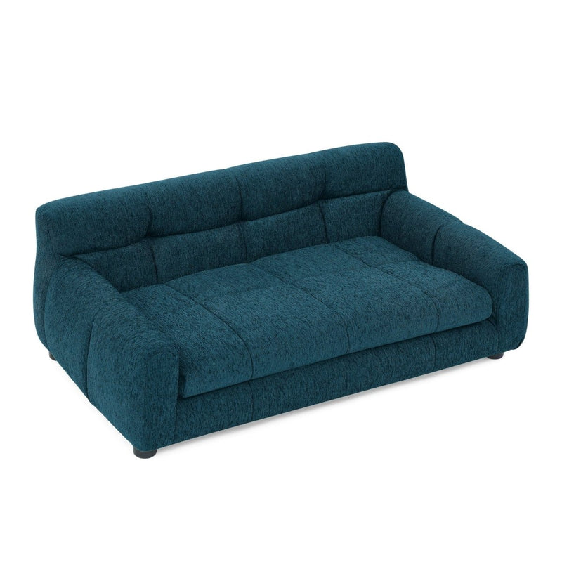 Soft and comfortable pet sofa with backrest and armrests, suitable for - Nordavory
