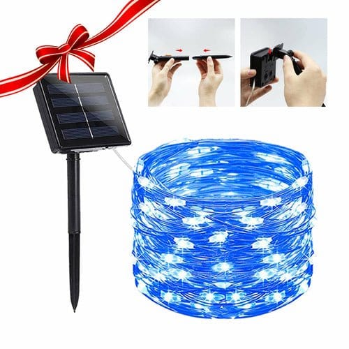 Solar Powered String Lights Indoor Outdoor Waterproof For Gardens Home Lighting nordavory