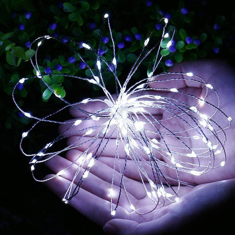 Solar Powered String Lights Indoor Outdoor Waterproof For Gardens Home - Nordavory