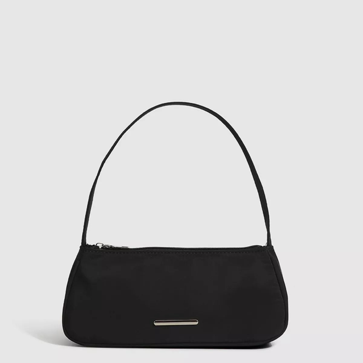 Solid Color Shoulder Bag-Nordavory