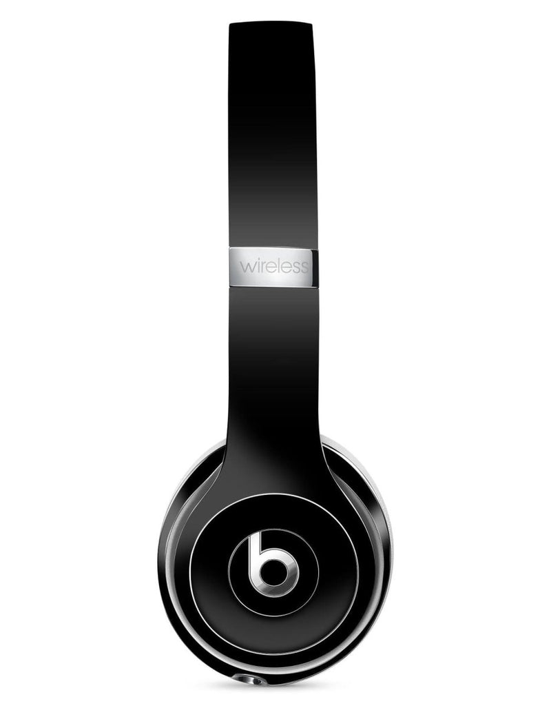 Solid State Black - Full Body Skin Decal Wrap Kit for Beats by Dre - Nordavory