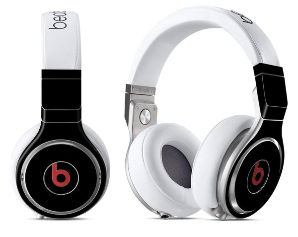 Solid State Black - Full Body Skin Decal Wrap Kit for Beats by Dre - Nordavory