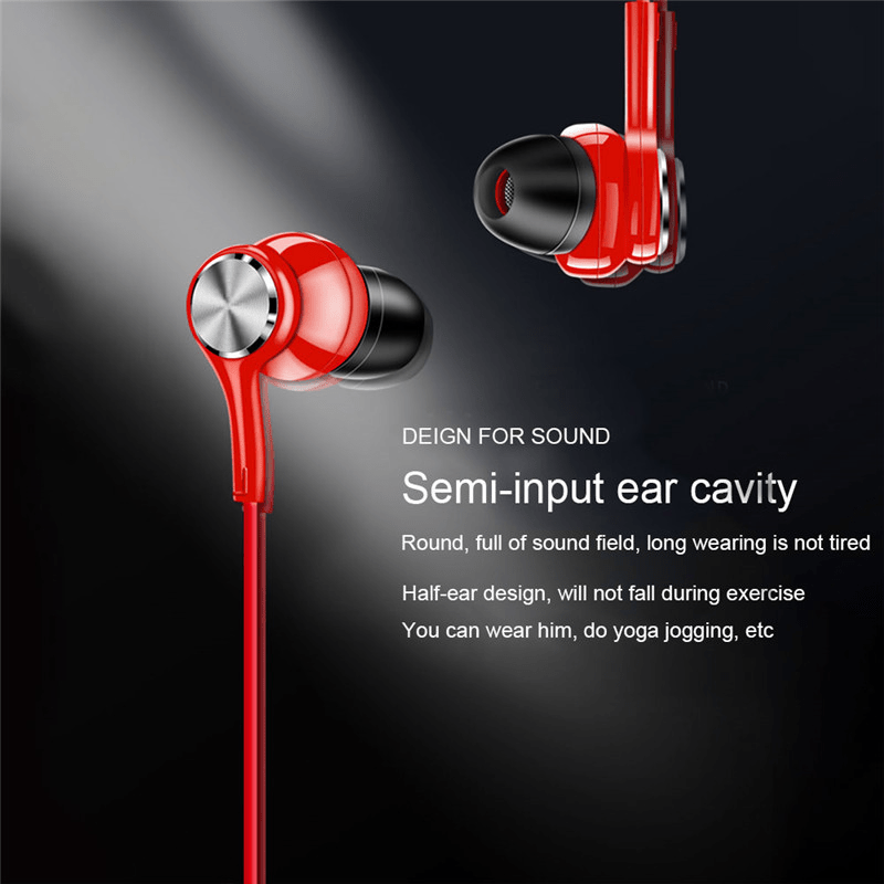 Sport Neckband Bluetooth Earphone Magnetic Wireless Headphones Tech Accessories nordavory