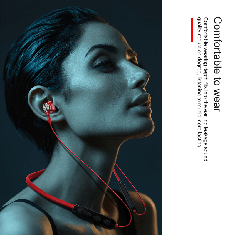 Sport Neckband Bluetooth Earphone Magnetic Wireless Headphones Tech Accessories nordavory