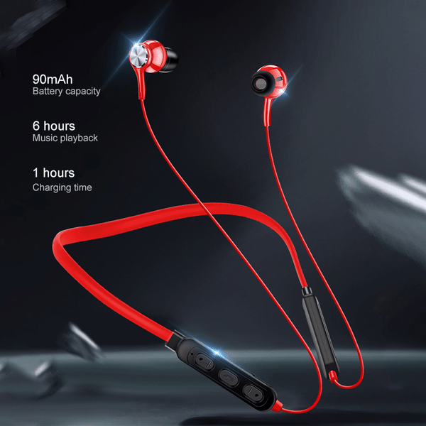 Sport Neckband Bluetooth Earphone Magnetic Wireless Headphones Tech Accessories nordavory