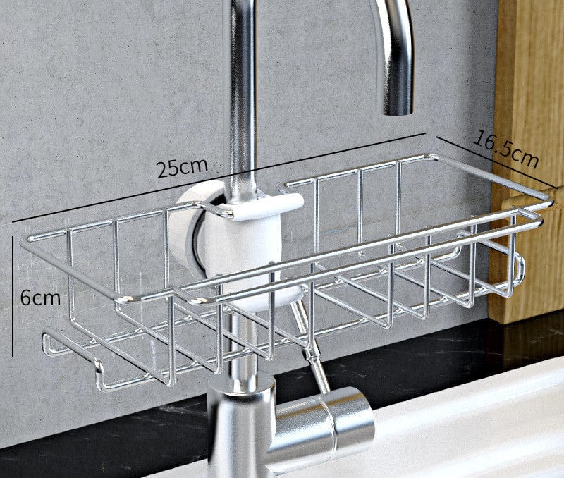 Stainless Steel Sink Storage Rack Kitchen Bathroom - Nordavory
