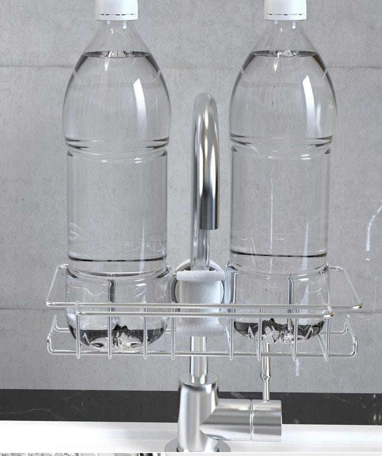 Stainless Steel Sink Storage Rack Kitchen Bathroom - Nordavory