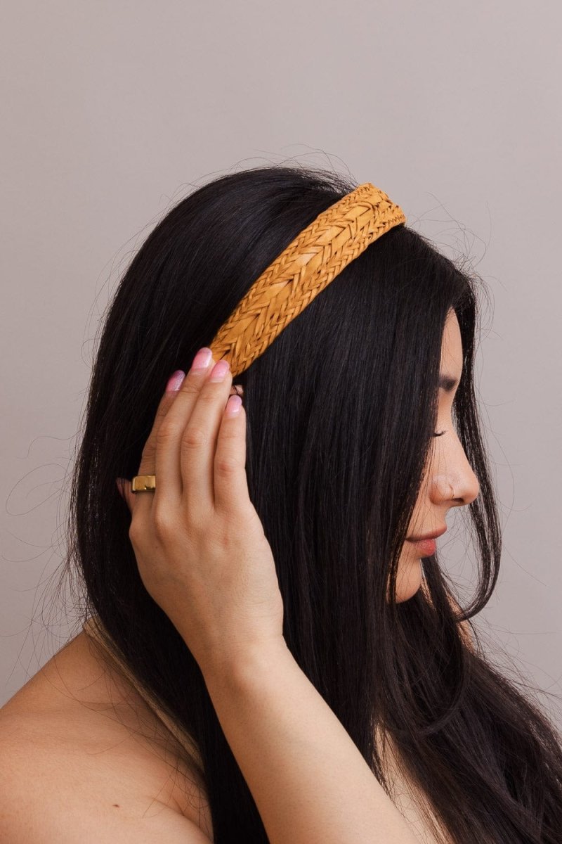 Stylish Vegan Leather Hair Accessory – Perfect for Any Look - Nordavory