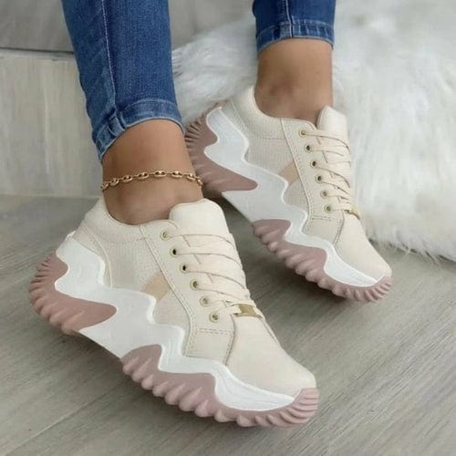 Summer Women's Sneakers Thick Bottom Canvas Casual Shoes - Nordavory