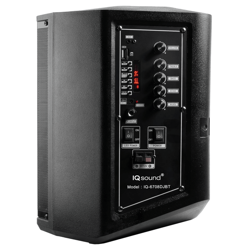 Supersonic 8" Bluetooth Speaker with True Wireless Technology - Nordavory