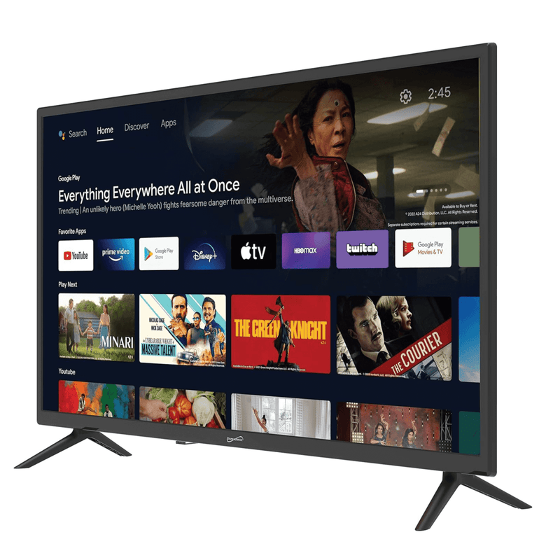 Supersonic Smart 32 - inch FHD DLED TV with Google Assistant - Nordavory