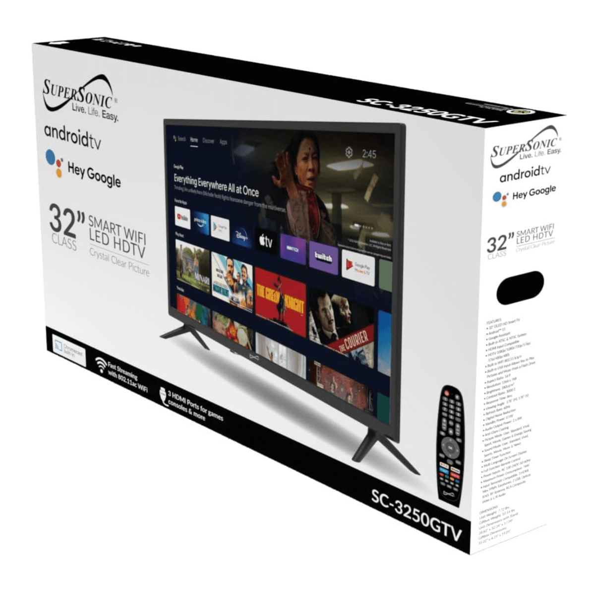 Supersonic Smart 32” TV - Nordavory