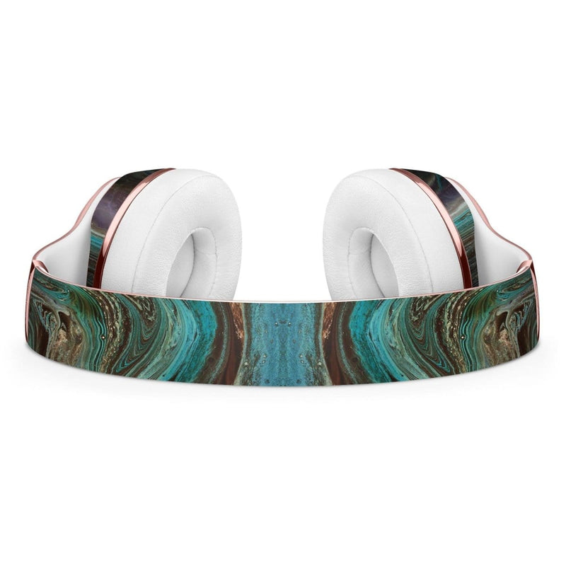 Swirling Dark Acrylic Marble Full-Body Skin Kit for the Beats by Dre Accessories nordavory