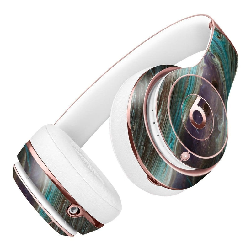 Swirling Dark Acrylic Marble Full-Body Skin Kit for the Beats by Dre Accessories nordavory