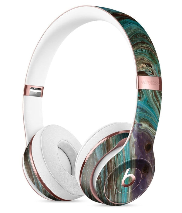 Swirling Dark Acrylic Marble Full-Body Skin Kit for the Beats by Dre Accessories nordavory