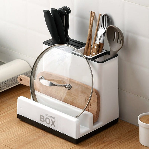 Tableware Storage Holders Kitchen Knife Plastic Storages Racks For Home & Garden nordavory