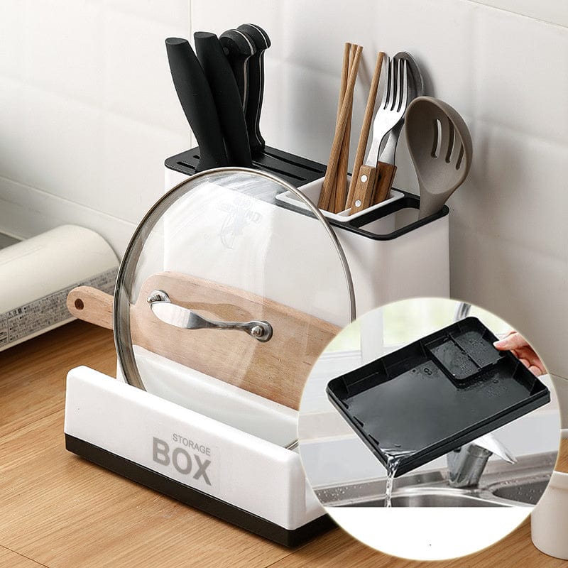 Tableware Storage Holders Kitchen Knife Plastic Storages Racks For - Nordavory