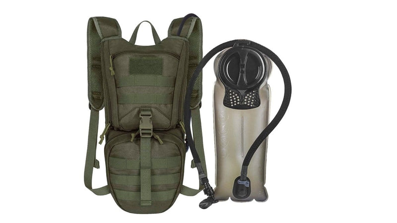 Tactical Hydration Backpack with 2.5L Bladder and Thermal Insulation Sports & Outdoors nordavory