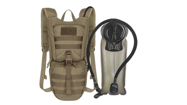 Tactical Hydration Backpack with 2.5L Bladder and Thermal Insulation Sports & Outdoors nordavory