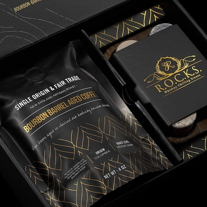 The Gourmet Set - ROCKS x Bourbon Barrel Aged Coffee - Nordavory
