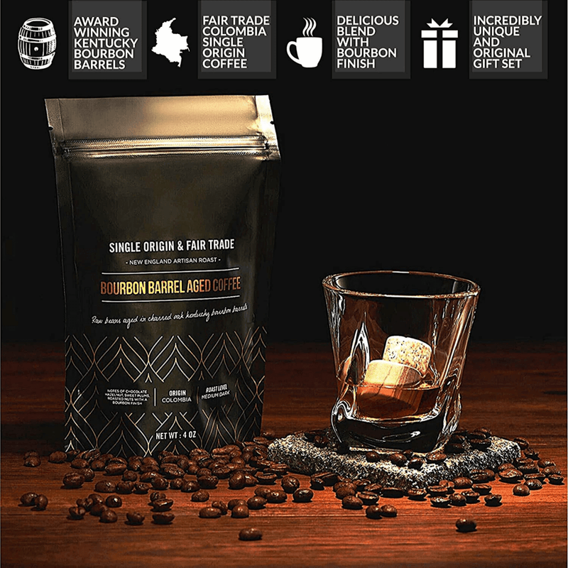 The Gourmet Set - ROCKS x Bourbon Barrel Aged Coffee - Nordavory