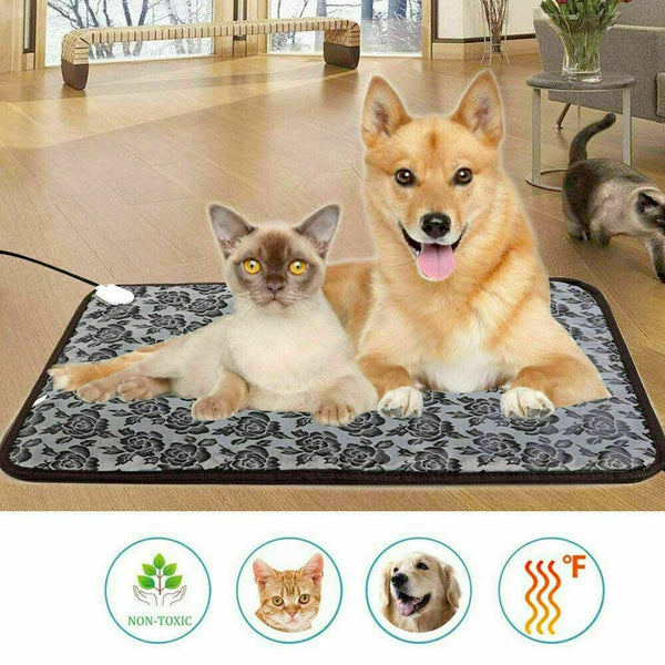 Thermal Heating Waterproof Bed Pad for Pets with Adjustable - Nordavory
