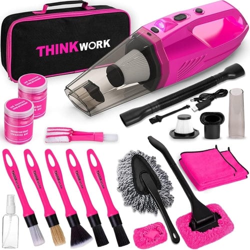 THINKWORK Car Detailing Kit Interior Cleaner, Car Cleaning Kit with - Nordavory