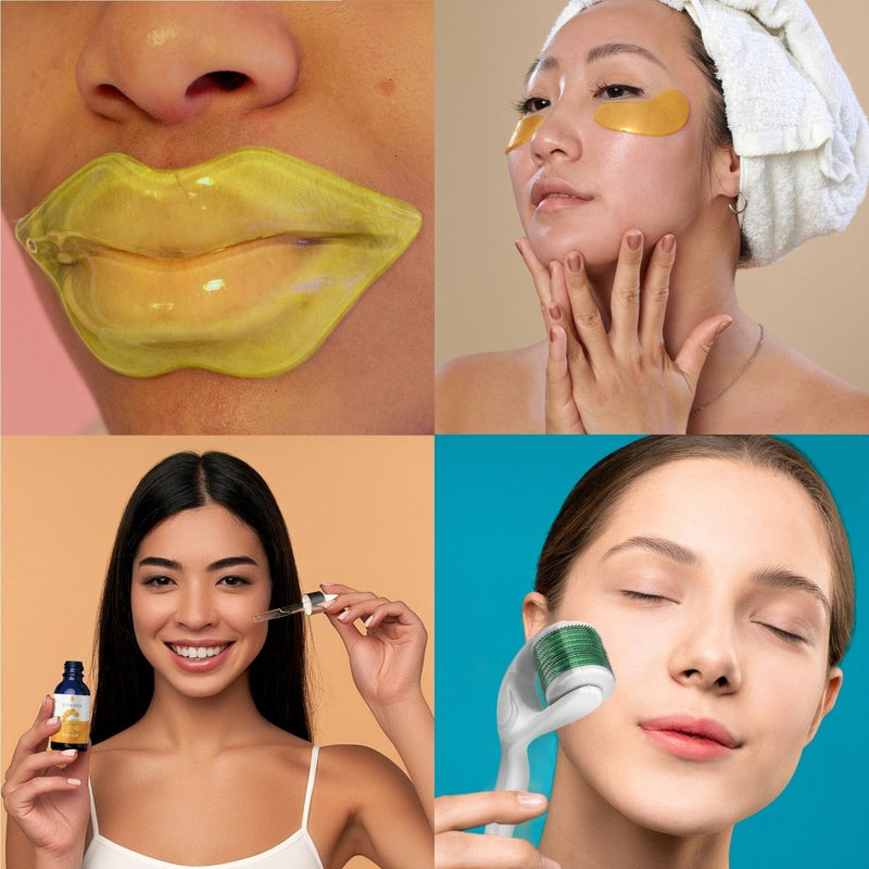 Ultimate Skincare Bundle: Vitamin C Serum (3 fl. oz), Wrinkle Care Eye - Nordavory