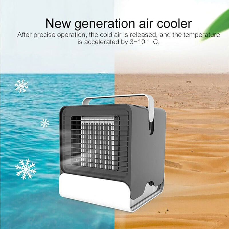 USB Mini Negative Ion Cool Fan Air Conditioner Tech Accessories nordavory