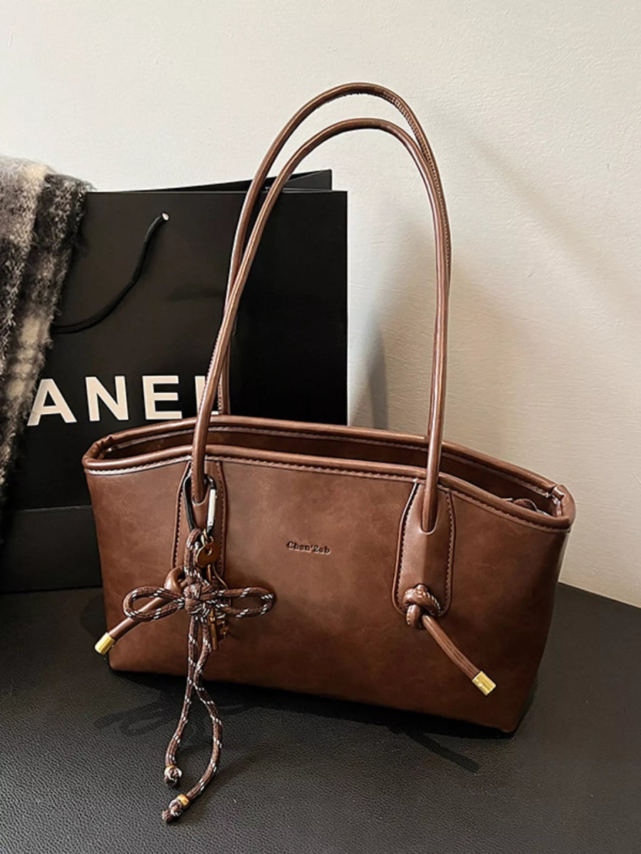 Vintage Style Leather Shoulder Bag-Nordavory