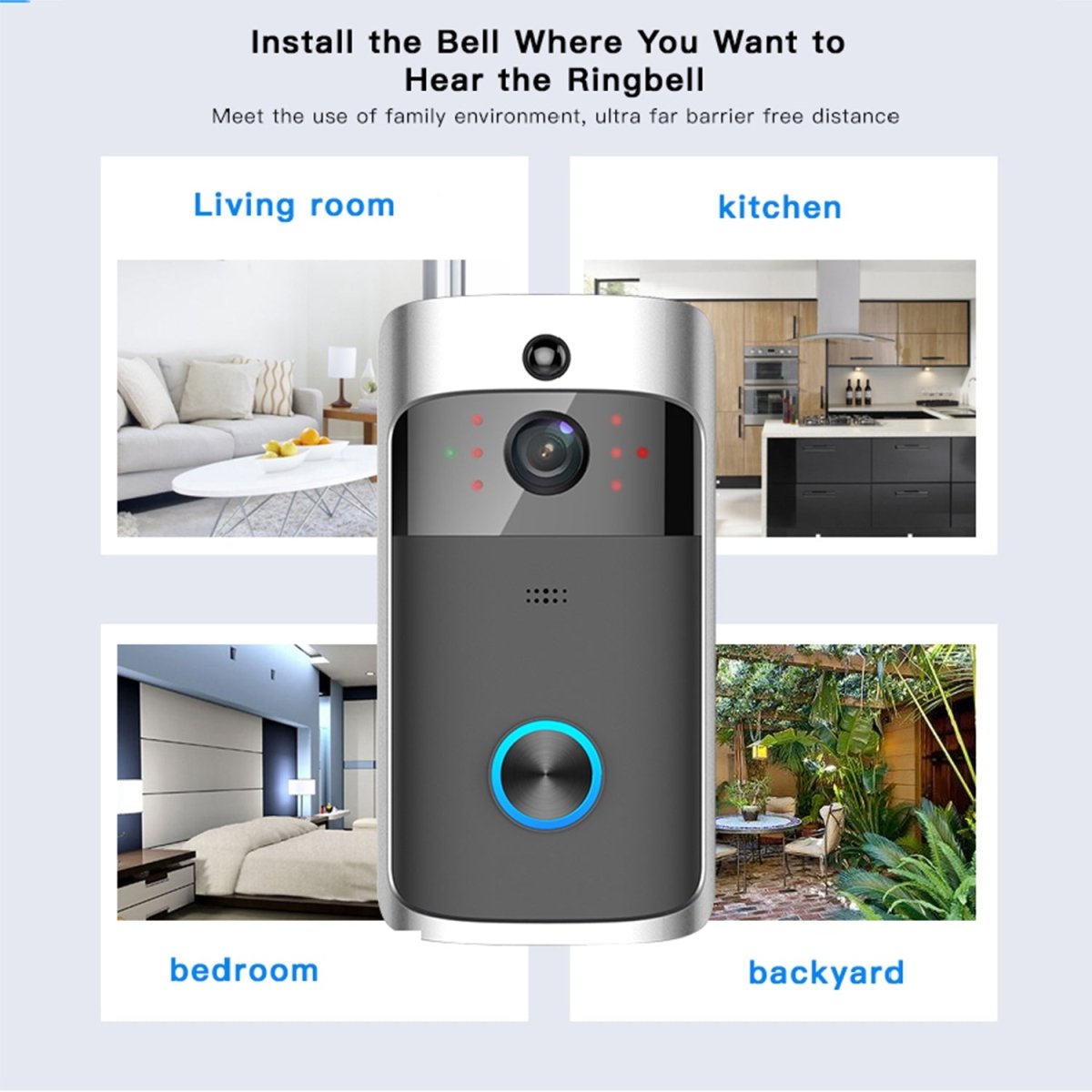 WiFi Smart Doorbell Camera - Nordavory