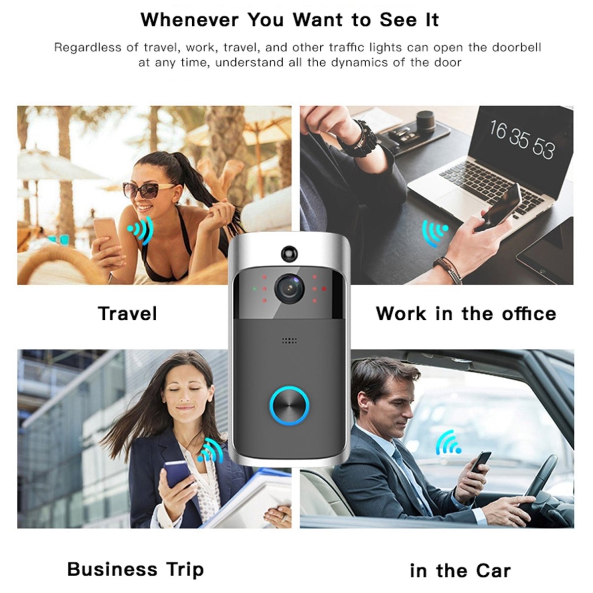 WiFi Smart Doorbell Camera - Nordavory