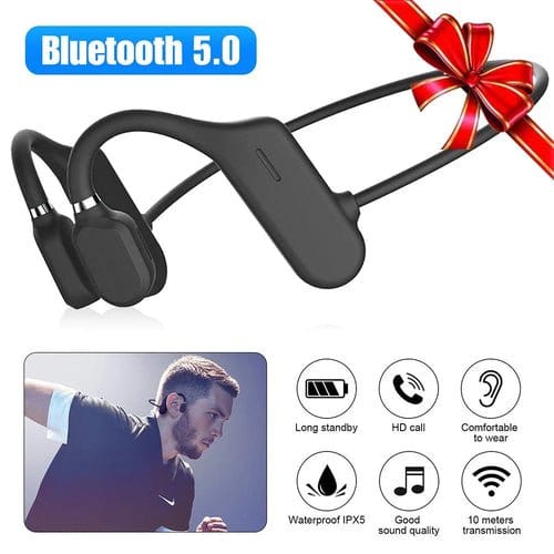 Wireless Bluetooth 5.0 Open Ear Headphones Waterproof Sports Healthcare nordavory