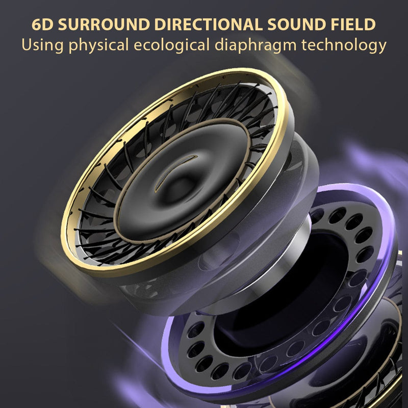 Wireless Bluetooth 5.0 Open Ear Headphones Waterproof Sports - Nordavory