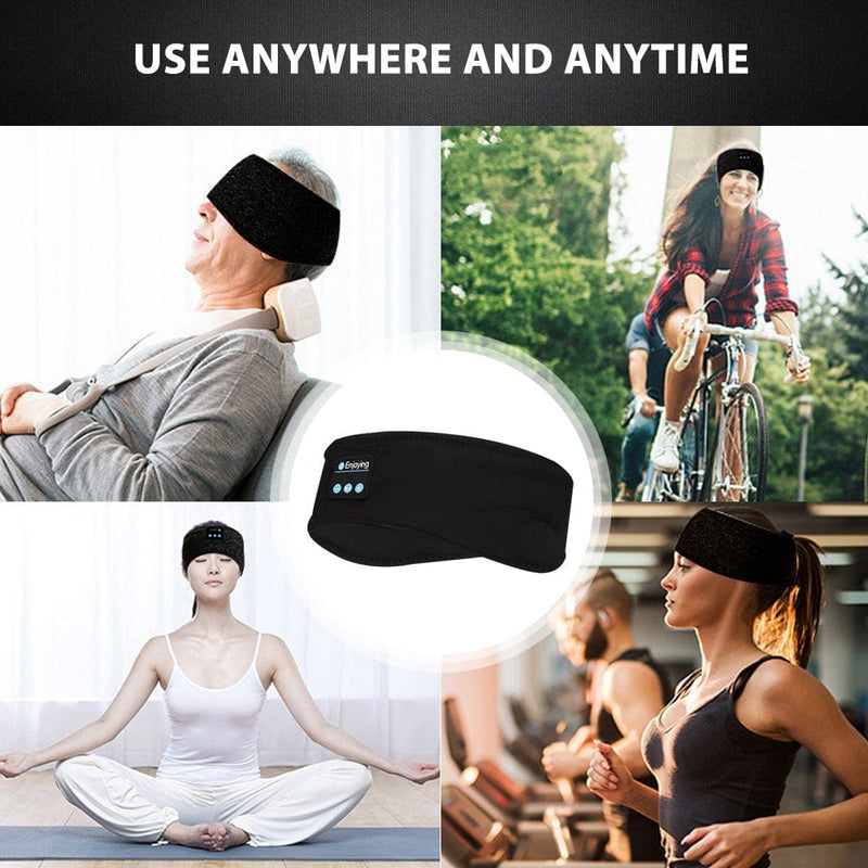 Wireless Bluetooth Sleeping Headphones Sports Headband Eye Mask Sports & Outdoors nordavory