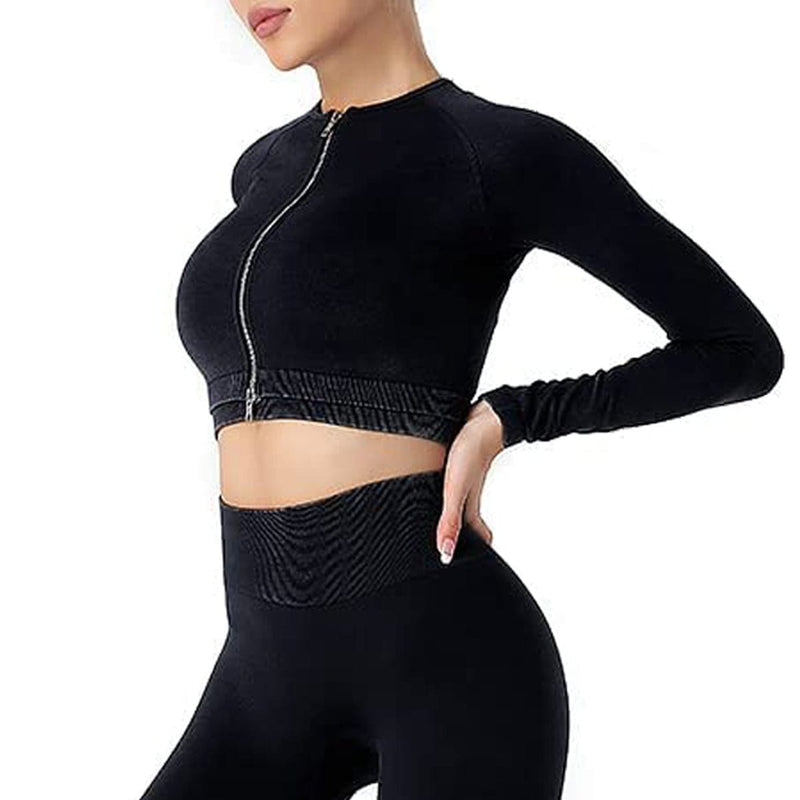 Women Workout Tracksuit Seamless 2 Piece Leggings nordavory